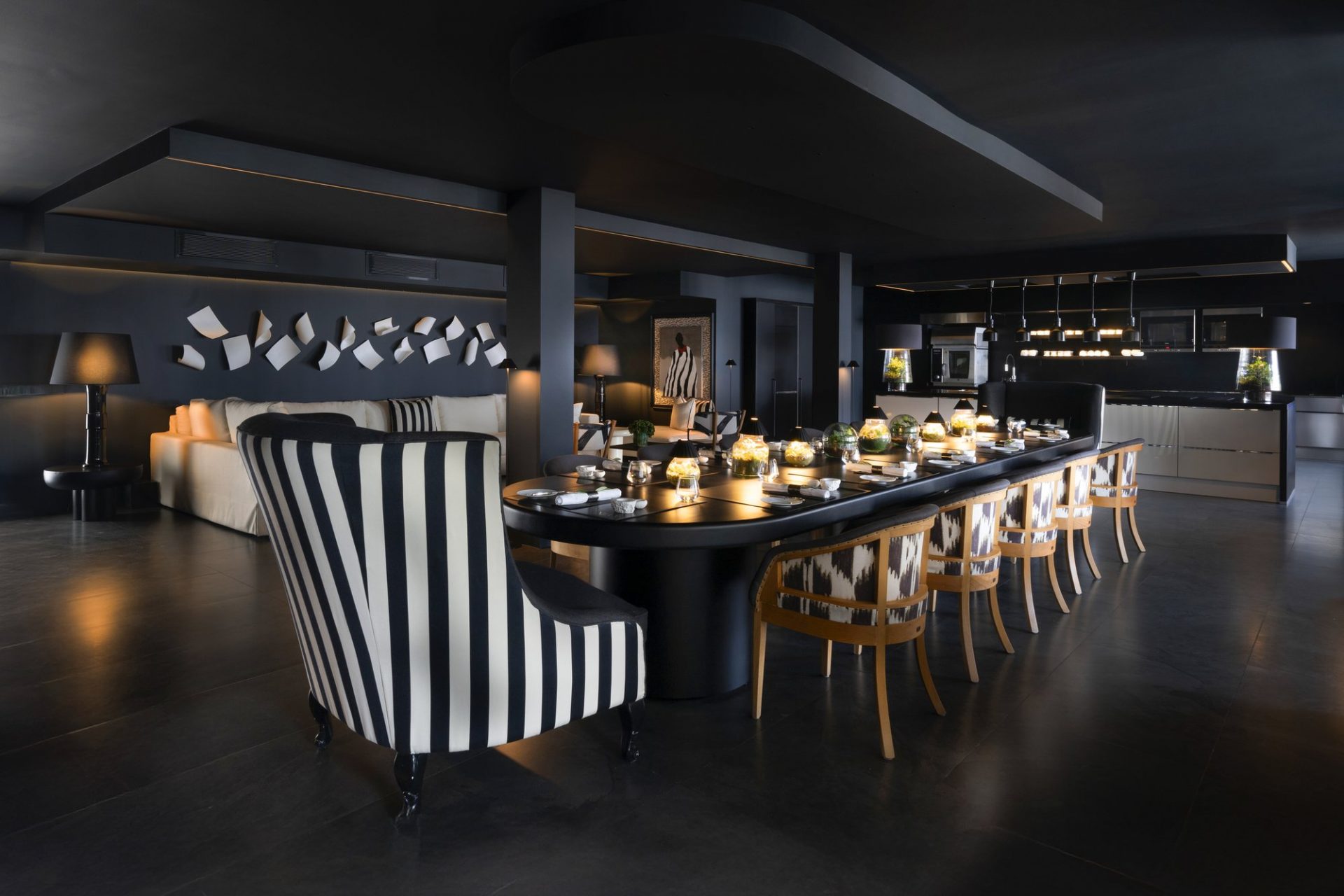 FERA Chef's Table — private dining room at Puerto Portals